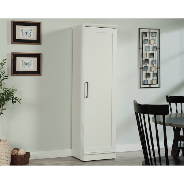 Sauder Homeplus Single Door Pantry Glw , Three adjustable shelves for various storage options - 430332
