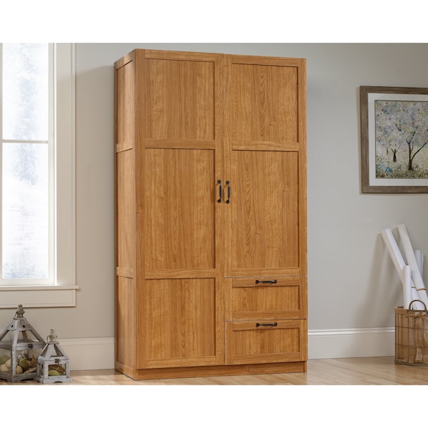 Sauder Storage Cabinet - 40 X 19 Deep Ho , Safety tested for stability to help reduce tip-over accidents - 420063