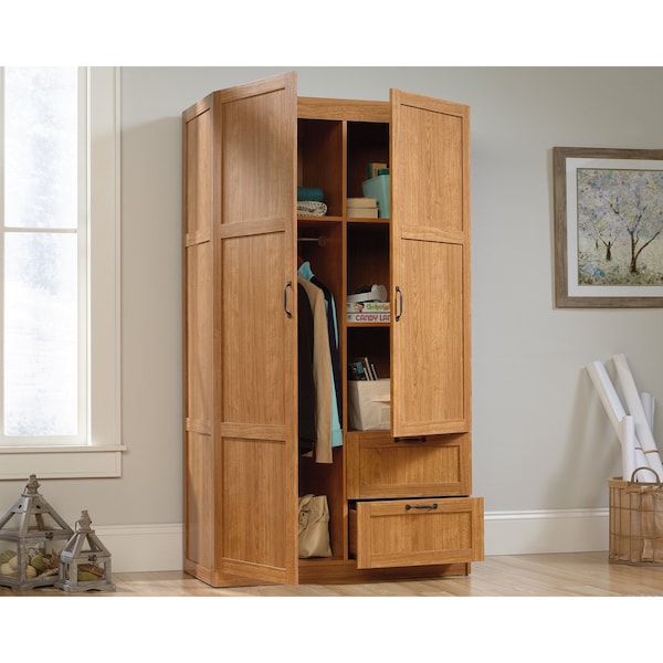 Sauder Storage Cabinet - 40 X 19 Deep Ho , Safety tested for stability to help reduce tip-over accidents - 420063