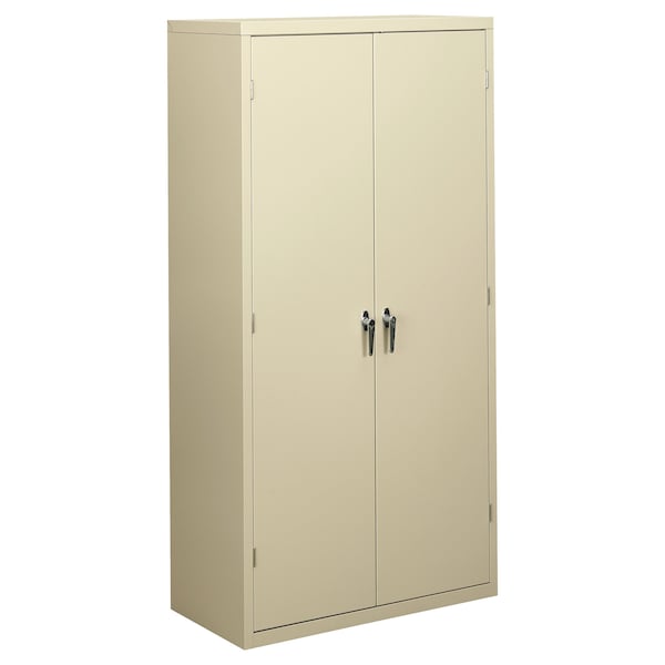 Hon Assembled Storage Cabinet, 36w x 18-1/4d x 71-3/4h, Putty - HSC1872.L.L