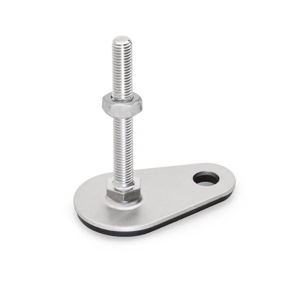 J.W. Winco JW Winco GN43-80-3/8X16-100-D3-SK Leveling Feet - 43-80-3/8X16-100-D3-SK