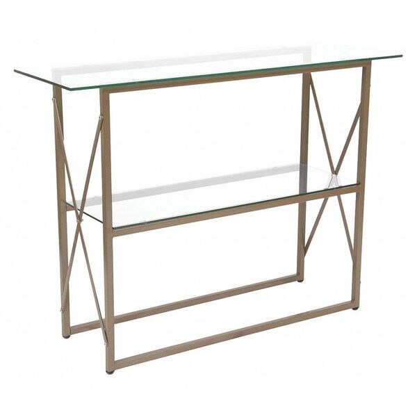 Flash Furniture Console Table, Glass - NAN-JH-1796ST-GG