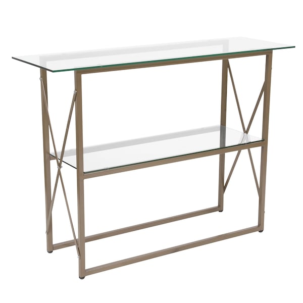 Flash Furniture Console Table, Glass - NAN-JH-1796ST-GG