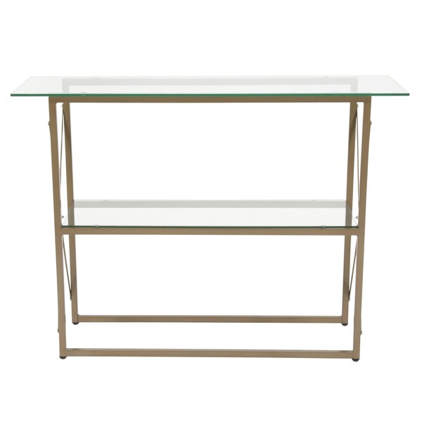 Flash Furniture Console Table, Glass - NAN-JH-1796ST-GG
