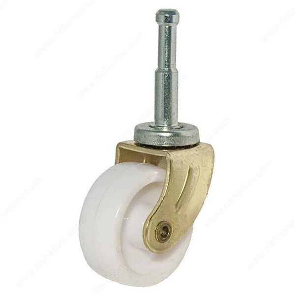 Madico 16 in LightDuty Furniture Caster White Plastic - F43334