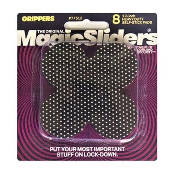 Magic Sliders Magic Sliders 236839 1.50 in. Magic Gripper Sliders - Pack of 8 - 236839