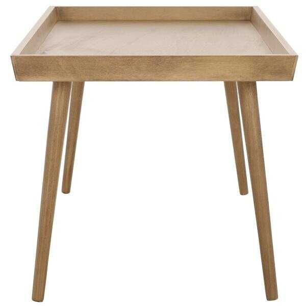 Safavieh 19 x 41.8 x 21.8 in. Nonie Coffee Table with Tray Top, Chocolate - COF5700B