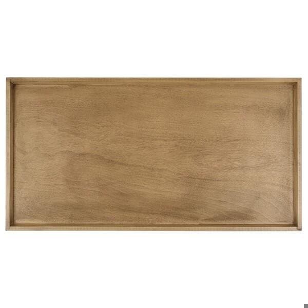 Safavieh 19 x 41.8 x 21.8 in. Nonie Coffee Table with Tray Top, Chocolate - COF5700B