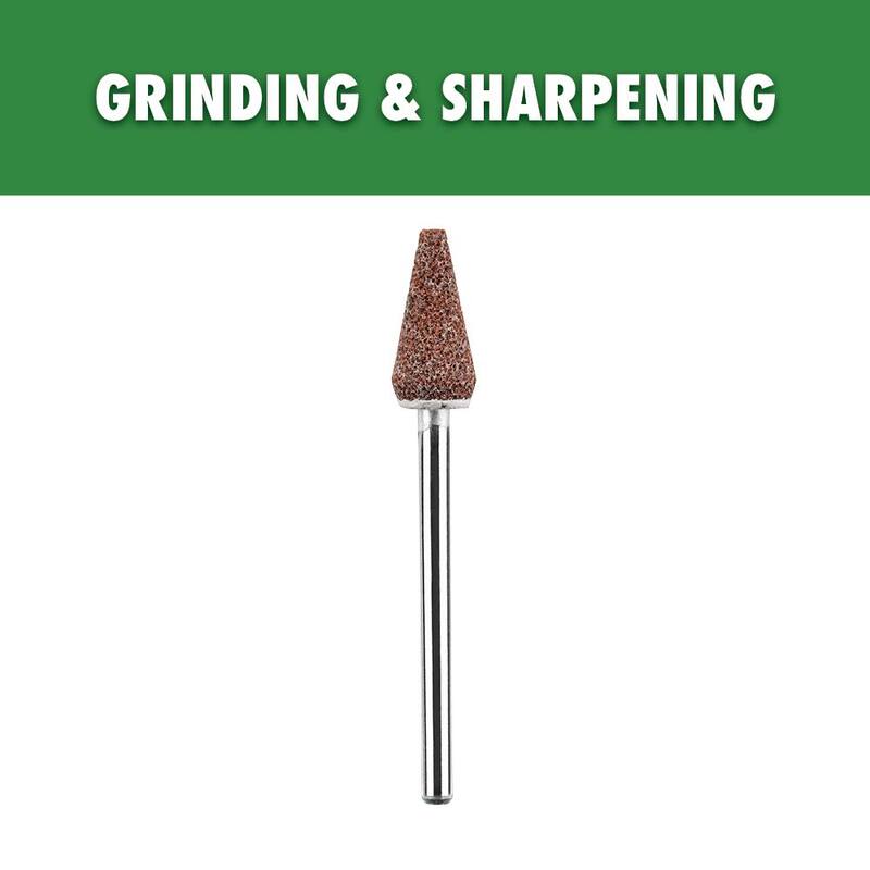 Herramienta rotativa RYOBI de 2 piezas con piedras de esmeril cónico de 5/16 pulgadas - A90GS05.
