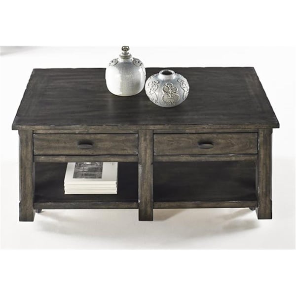 Progressive Furniture Progressive Furniture T550-01 Crossroads Rectangular Cocktail Table - 19 x 50 x 26 in. - T550-01