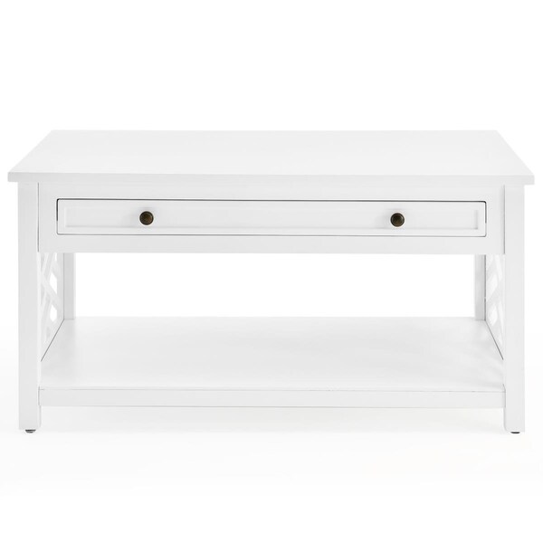 Kd Cama De Bebe 36 in. Coventry Wood Coffee Table with 1-Drawer - KD3240361