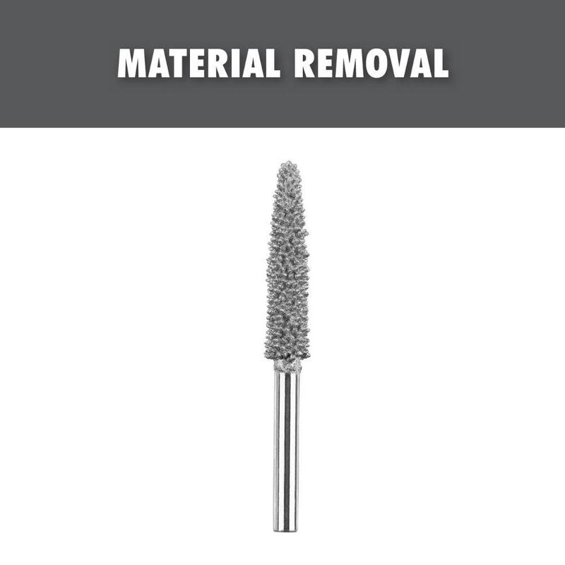 Herramienta rotativa RYOBI para eliminar material de forma cónica suave (para madera, plástico, fibra de vidrio y tablaroca) - A90MR06