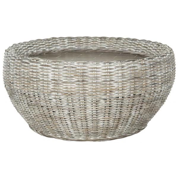 Safavieh Alley Wood Top Coffee Table, Summer Grey - WIK6504A