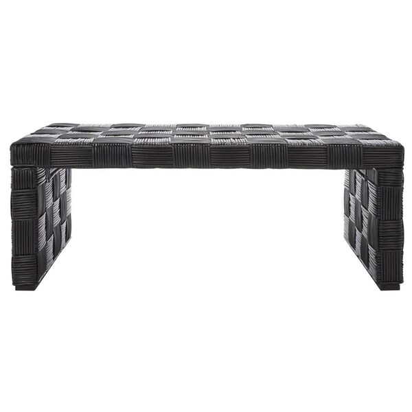 Safavieh 17.7 x 47.2 x 25.6 in. Adkin Coffee Table, Black - WIK6503C