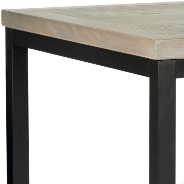 Safavieh Dennis Coffee Table- French Grey - 18.3 x 22.6 x 46.7 in. - AMH6588B