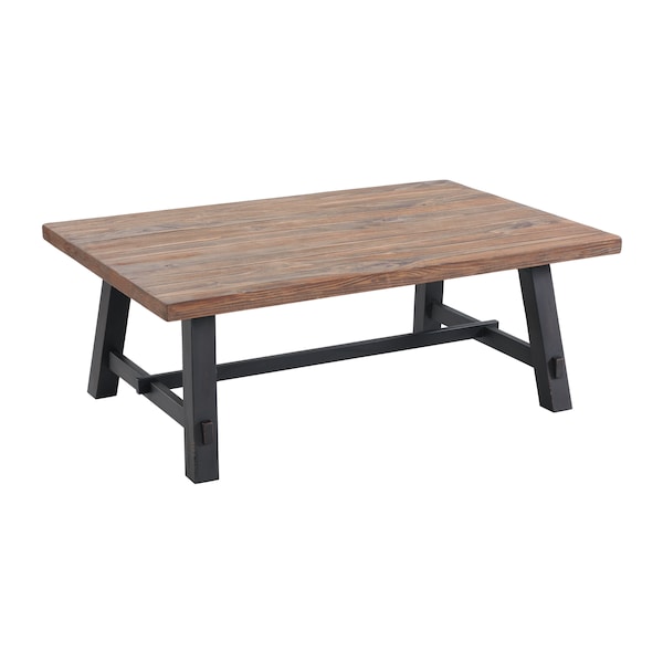 Alaterre Furniture 48 X 32 X 18, Pine Top, Stain/Nitrocellulose Lacquer - ANAD12RNB