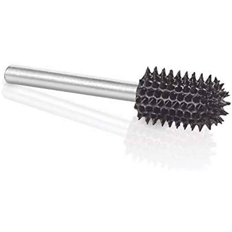 Broca esférica KUTZALL, 1/8 pulg. de eje, Diámetro de cabeza 1/4 pulg. x Longitud de cabeza 1/2 pulg., Dientes de carburo de tungsteno, Muy grueso - BNX-14-EC