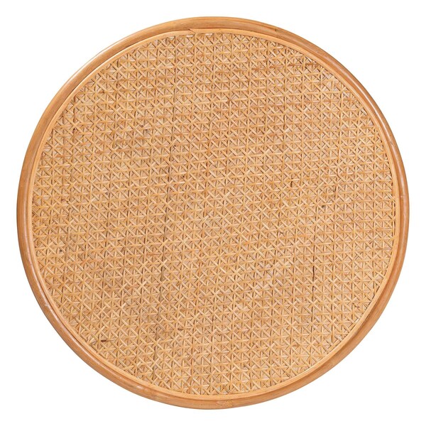 Bali & Pari Eldon Bohemian Honey Rattan Coffee Table - 245-13586-ZORO