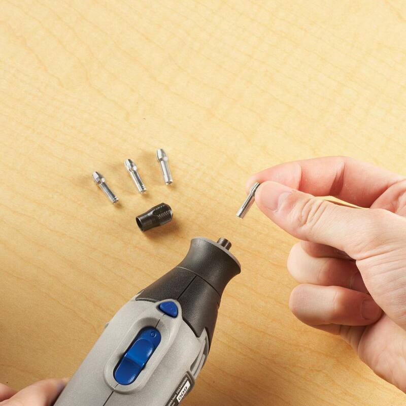 Cambio rápido de tuercas de sujeción para herramienta rotativa Dremel (5 piezas) - 4485