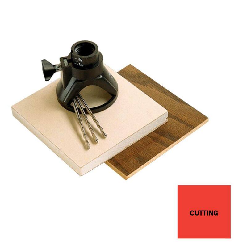 Kit de corte multiusos de Dremel para cortar madera, plástico, fibra de vidrio, tablarroca, aluminio y revestimiento de vinilo (4 piezas) - 565