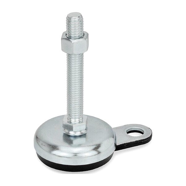 J.W. Winco Male-End Leveling Mount, 4.69 in H - 32-60-1/2X13-100-A1-SK