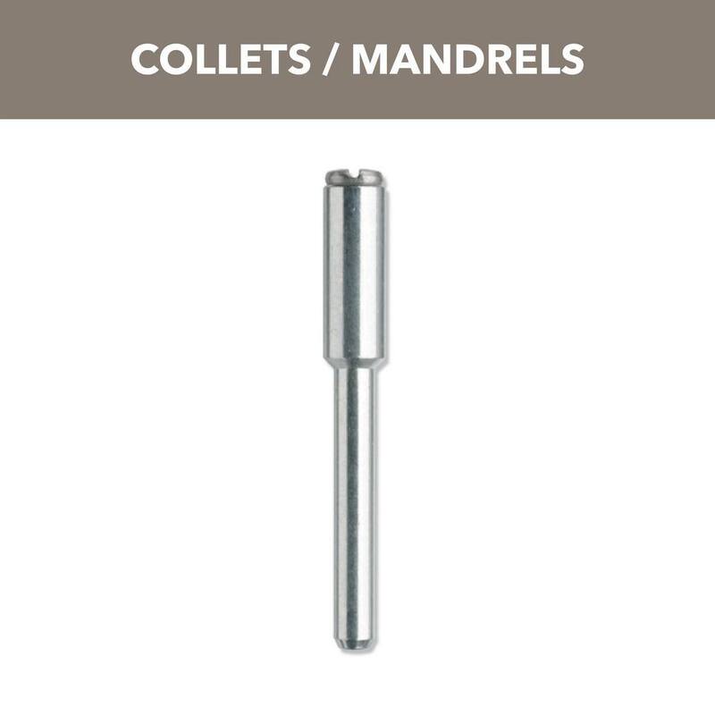 Mandril para herramienta rotativa de 1-1/2 pulgadas para discos, ruedas y bandas de lijado - 402