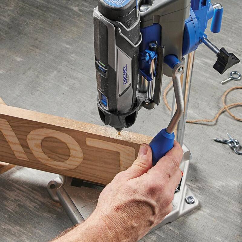 Estación de trabajo para herramienta rotativa Dremel para carpintería y fabricación de joyería - 220-01