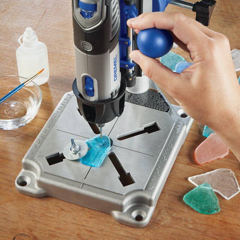 Estación de trabajo para herramienta rotativa Dremel para carpintería y fabricación de joyería - 220-01