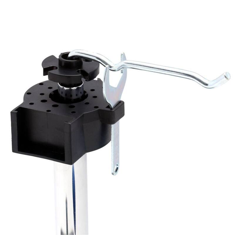 Soporte de estación de trabajo para herramienta rotativa Dremel y prensa de taladro con mandril sin llave para múltiples accesorios de 1/32 a 1/8 de pulgada - 220-01+4486