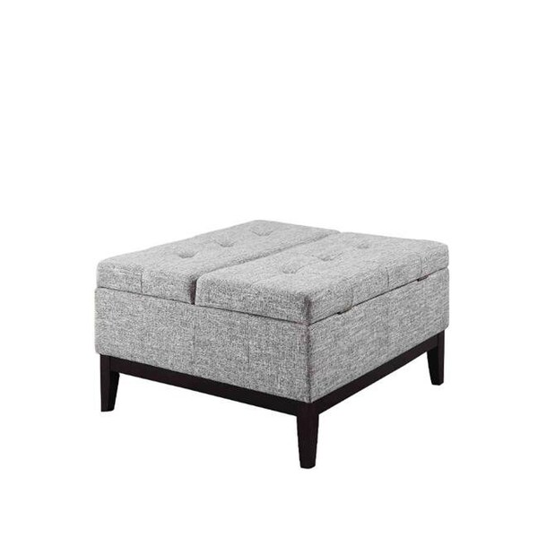 Ore Furniture Ore Furniture HB4712 18 in. Beige Grey Dual Lift Storage Coffee Table - HB4712
