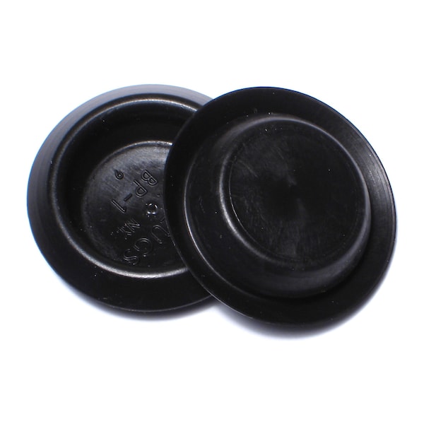 Midwest Fastener 1" Black Plastic Round Head Sheet Metal Plugs 5PK - 75925