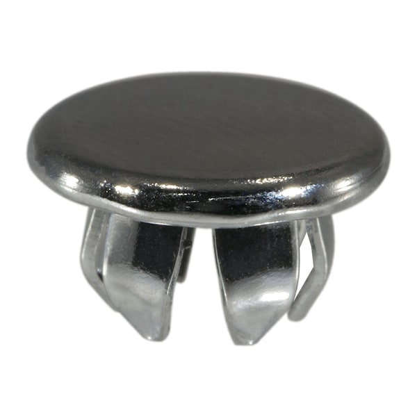 Midwest Fastener 5/16" Chrome Plated Steel Flush Head Hole Plugs 20PK - 74421