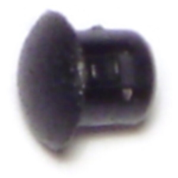 Midwest Fastener 3/16" Black Nylon Plastic Flush Head Hole Plugs 18 18PK - 69461