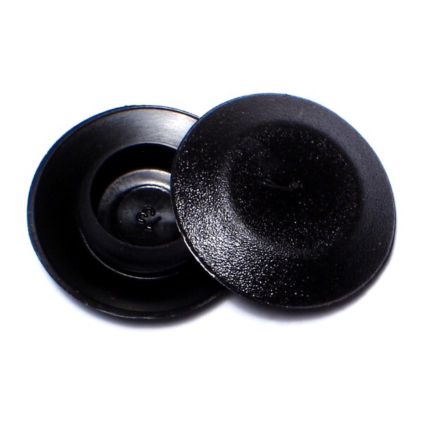 Midwest Fastener 1/2" Black Plastic Flush Head Sheet Metal Plugs 1 12PK - 75903