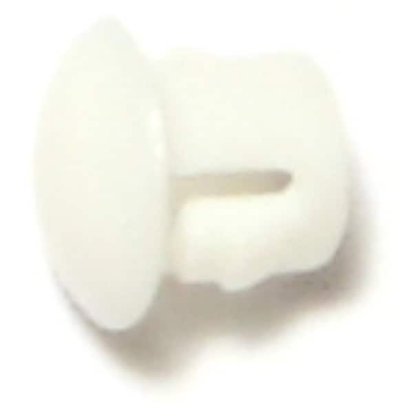 Midwest Fastener 3/16" White Nylon Plastic Flush Head Hole Plugs 18 18PK - 69441