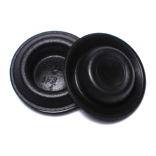 Midwest Fastener 3/4" Black Plastic Round Head Sheet Metal Plugs 8PK - 75923
