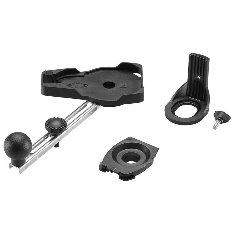 Guía de corte de círculos para sierra de espiral de 4 a 12 pulgadas para cortar tablaroca, yeso y madera - CRCT4