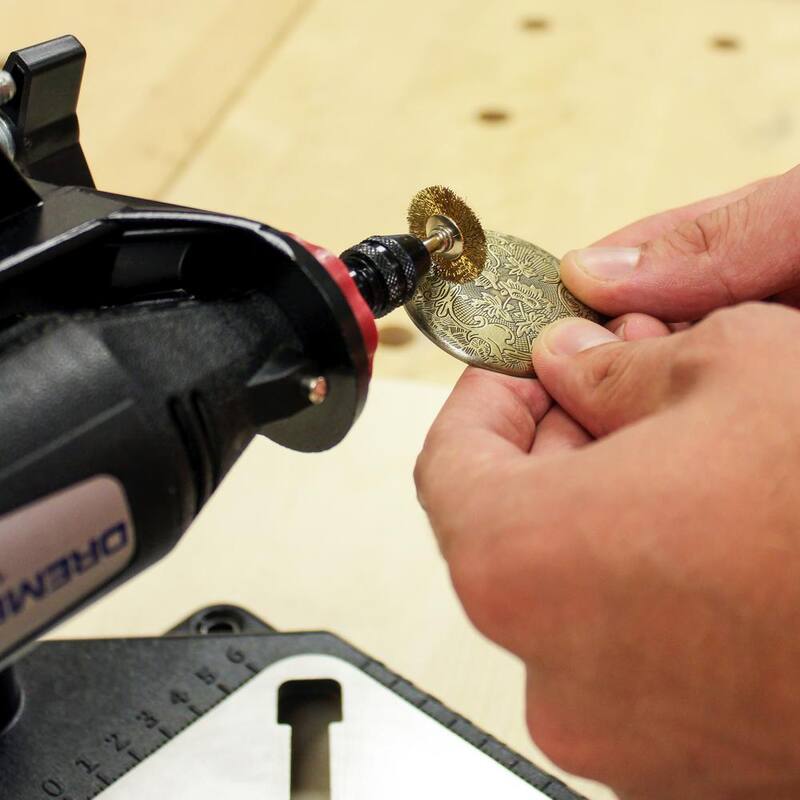 Soporte de prensa para taladro con herramienta rotativa Milescraft para carpintería y fabricación de joyas - 1097