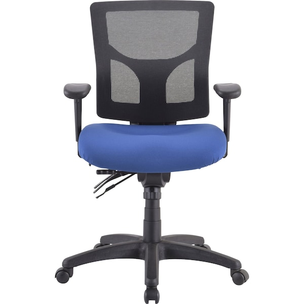 Lorell Padded Fabric Seat Cushion for Conjure Executive Mid/High Navy - 62006