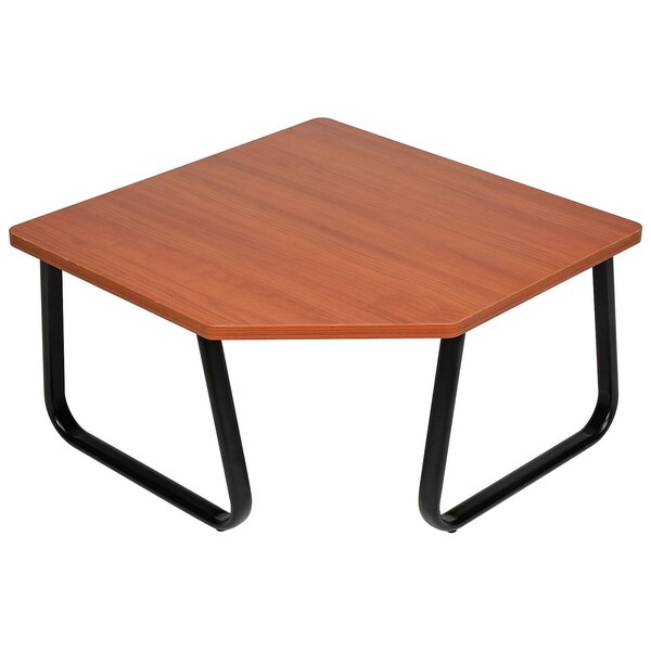 Global Industrial Corner Coffee Table, Cherry Top, 29-1/2 x 29-1/2 - 238414CY