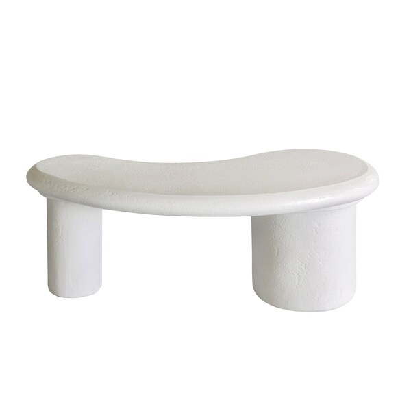Elk Signature Stella Coffee Table - Plaster White - H0115-11472