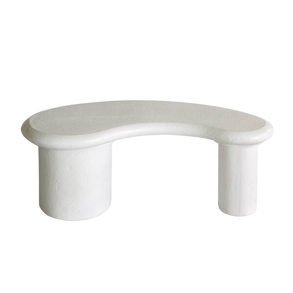 Elk Signature Stella Coffee Table - Plaster White - H0115-11472