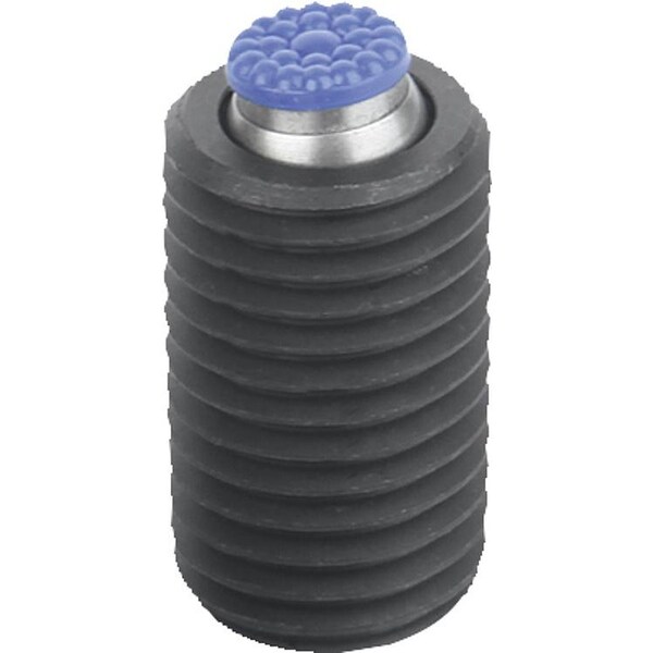 Kipp Self-Aligning Pads With O-Ring, Form:P Carbon Steel, Interchangable Insert, Comp:Polyurethane - K0291.620X030