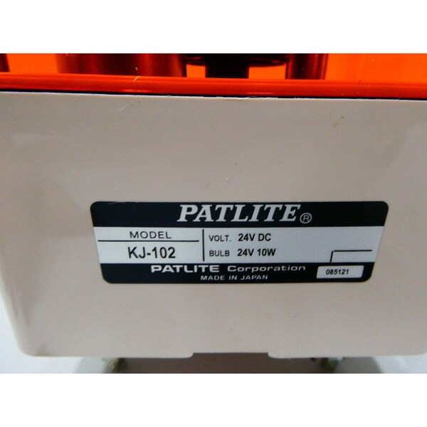 Módulo de luz Patlite 10W Amber 24V-DC - KJ-102-Y