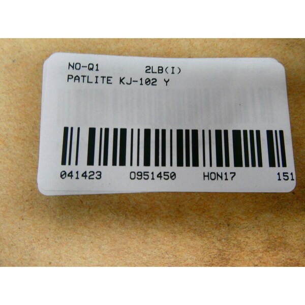 Módulo de luz Patlite 10W Amber 24V-DC - KJ-102-Y