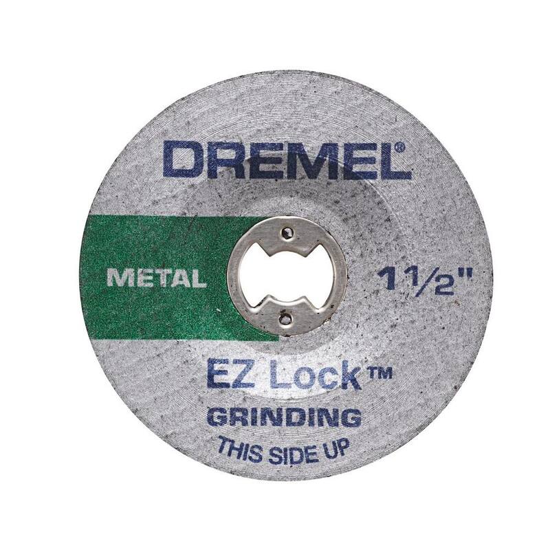 Dremel EZ Lock 1-1/2 pulgadas Rueda de Desbaste de Metal para Herramienta Rotativa - EZ541GR