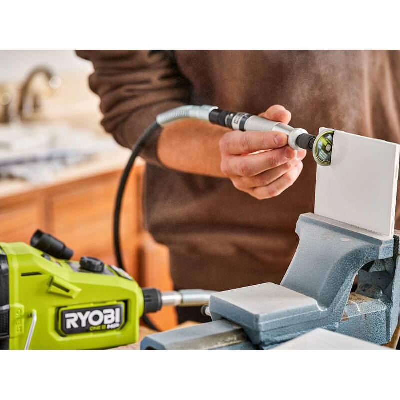 Herramienta rotativa RYOBI de alto rendimiento con disco de corte de metal de bloqueo giratorio (para metal y plástico) - A90CT03