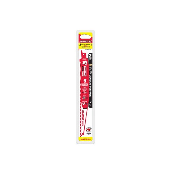 Diablo 2PK9x9T Recip Saw Blade - DS0909CGPP