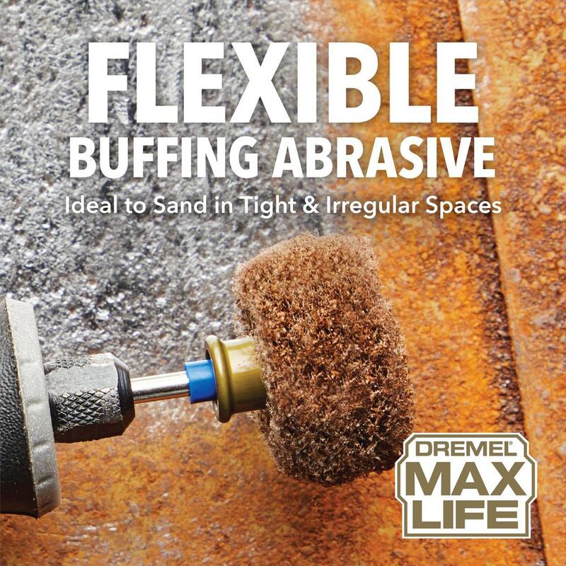 Dremel Max Life 180 Grit y 280 Grit Abrasivos de Acabado en Tela – EZ511HP