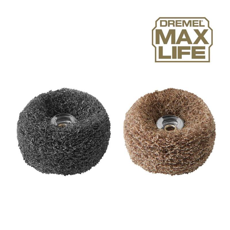 Dremel Max Life 180 Grit y 280 Grit Abrasivos de Acabado en Tela – EZ511HP